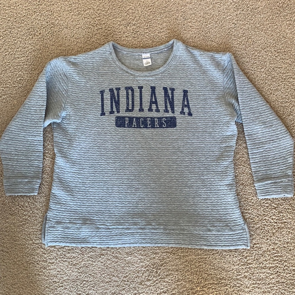 Quilted Indiana Pacers Crewneck